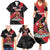 Custom Trinidad and Tobago Football Family Matching Summer Maxi Dress and Hawaiian Shirt 2025 Go Soca Warriors