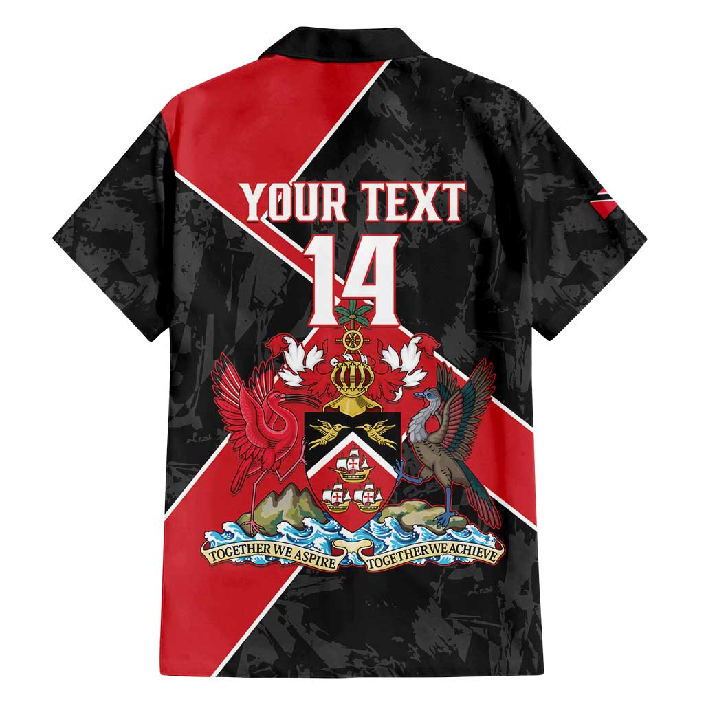 Custom Trinidad and Tobago Football Family Matching Summer Maxi Dress and Hawaiian Shirt 2025 Go Soca Warriors