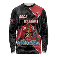 Custom Trinidad and Tobago Football Long Sleeve Shirt 2025 Go Soca Warriors