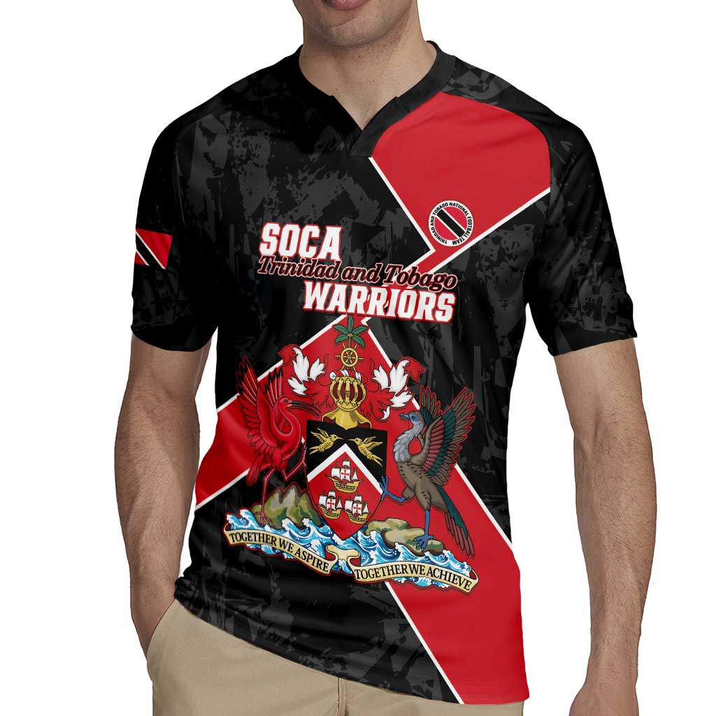 Custom Trinidad and Tobago Football Rugby Jersey 2025 Go Soca Warriors