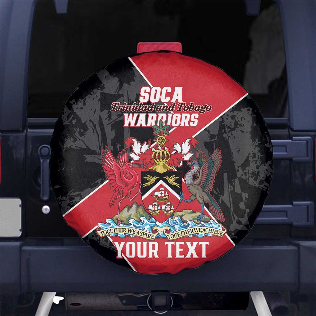 Custom Trinidad and Tobago Football Spare Tire Cover 2025 Go Soca Warriors