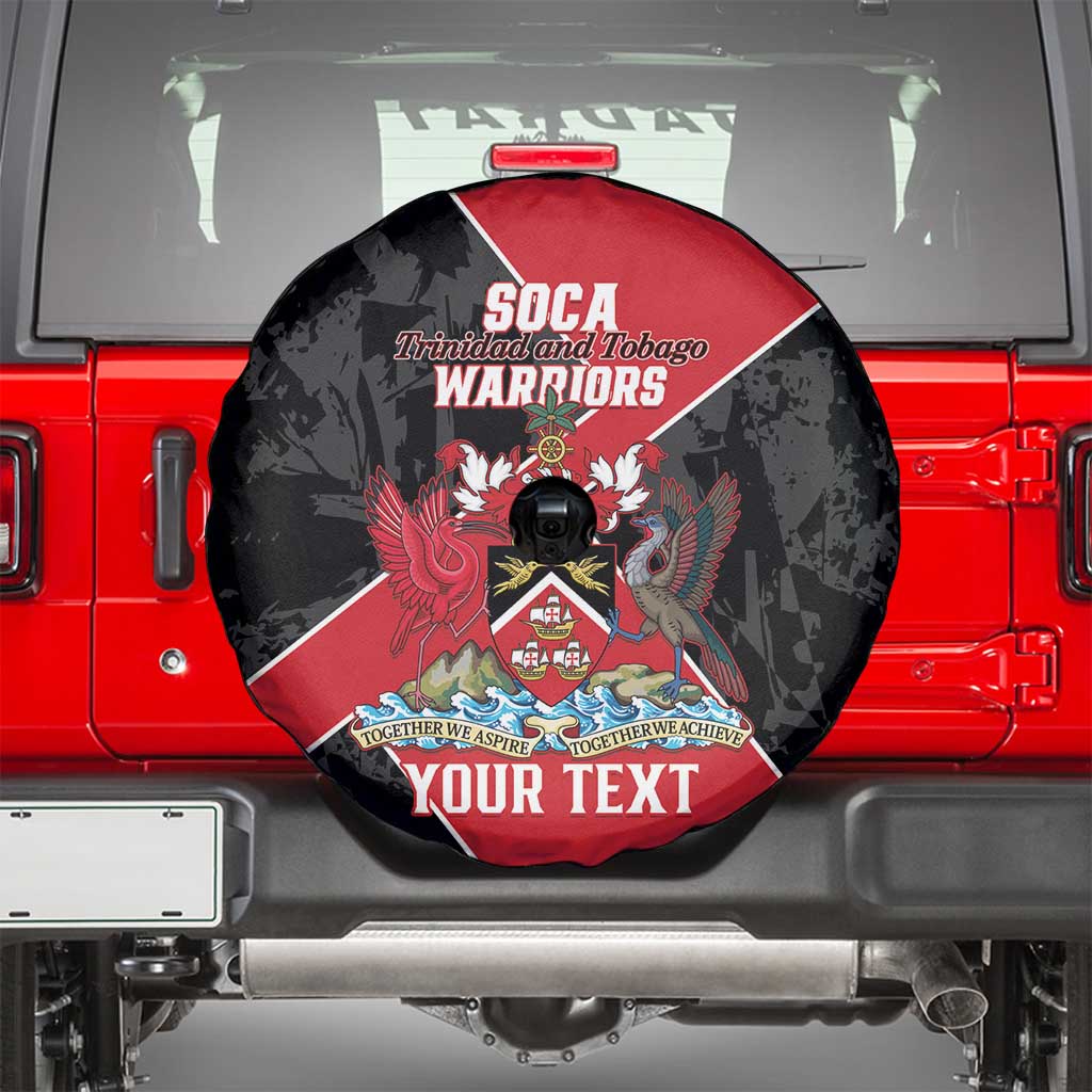 Custom Trinidad and Tobago Football Spare Tire Cover 2025 Go Soca Warriors