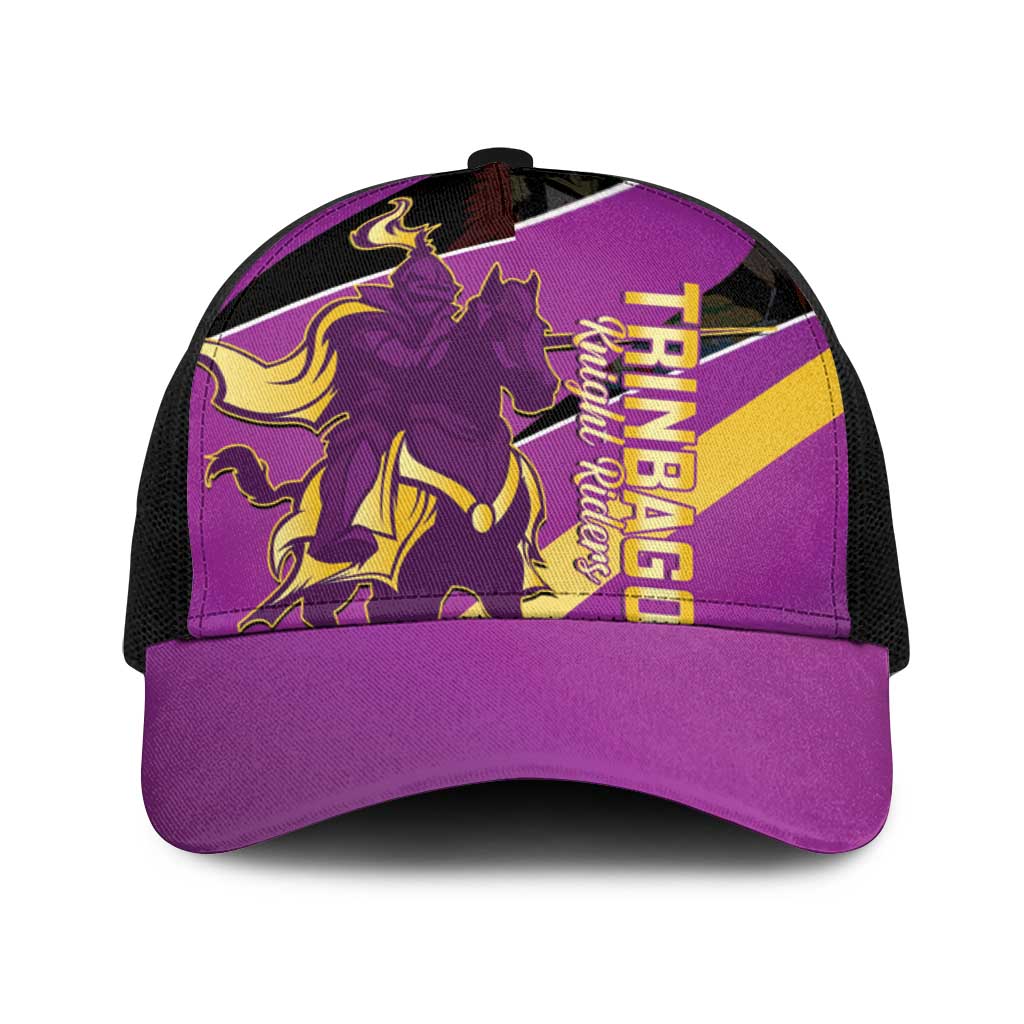 Trinidad and Tobago Cricket Baseball Net Cap Come On Trinbago Knight Riders Purple - Wonder Print Shop