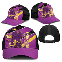 Trinidad and Tobago Cricket Baseball Net Cap Come On Trinbago Knight Riders Purple - Wonder Print Shop