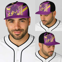 Trinidad and Tobago Cricket Baseball Net Cap Come On Trinbago Knight Riders Purple - Wonder Print Shop