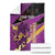 Custom Trinidad and Tobago Cricket Blanket Come On Knight Riders Purple Version