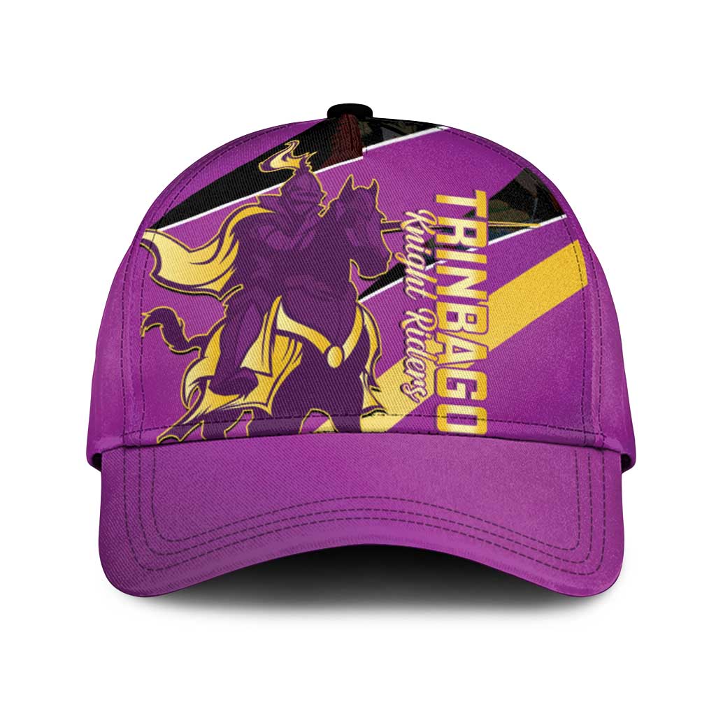 Trinidad and Tobago Cricket Classic Cap Come On Trinbago Knight Riders Purple - Wonder Print Shop