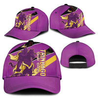 Trinidad and Tobago Cricket Classic Cap Come On Trinbago Knight Riders Purple - Wonder Print Shop