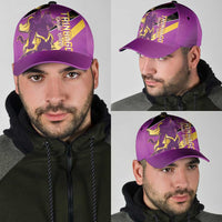Trinidad and Tobago Cricket Classic Cap Come On Trinbago Knight Riders Purple - Wonder Print Shop