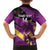 Custom Trinidad and Tobago Cricket Hawaiian Shirt Come On Knight Riders Purple Version