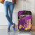 Custom Trinidad and Tobago Cricket Luggage Cover Come On Knight Riders Purple Version
