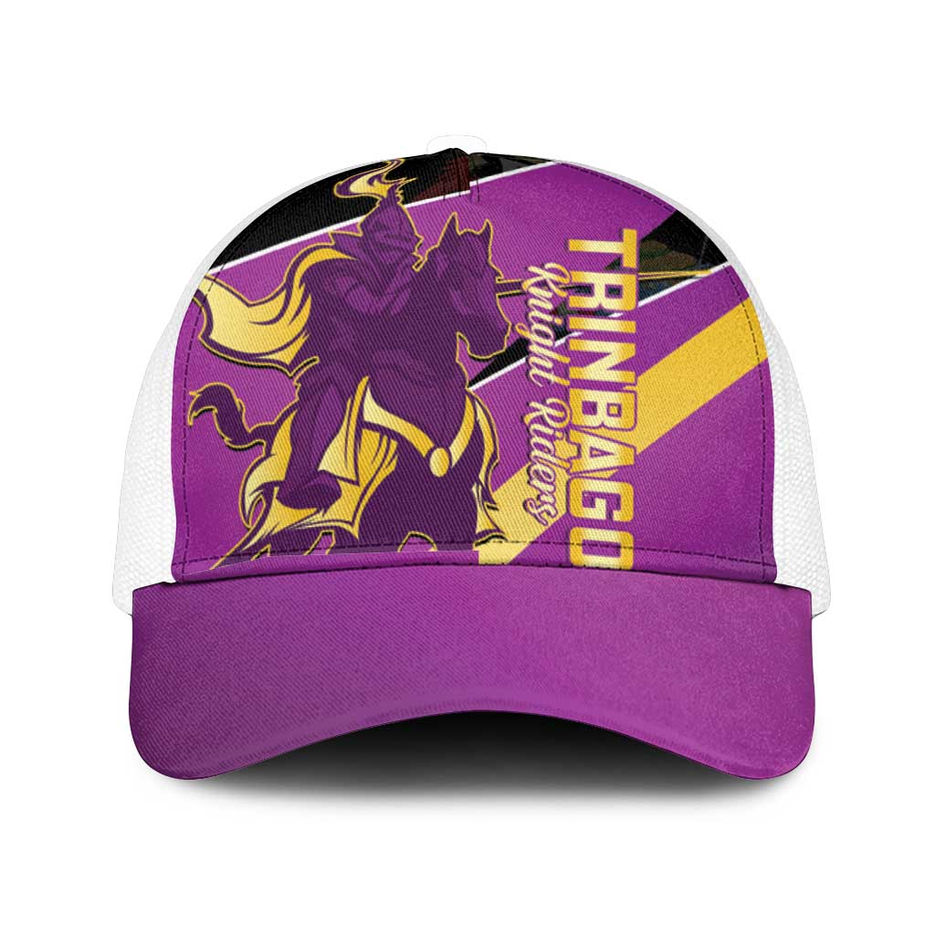 Trinidad and Tobago Cricket Mesh Trucker Cap Come On Trinbago Knight Riders Purple - Wonder Print Shop