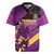 Custom Trinidad and Tobago Cricket Rugby Jersey Come On Knight Riders Purple Version