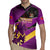 Custom Trinidad and Tobago Cricket Rugby Jersey Come On Knight Riders Purple Version