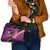 Custom Trinidad and Tobago Cricket Shoulder Handbag Come On Knight Riders Purple Version