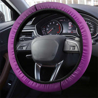 Trinidad and Tobago Cricket Steering Wheel Cover Come On Knight Riders Purple Version
