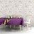 Custom Trinidad and Tobago Cricket Tablecloth Come On Knight Riders Purple Version