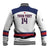Custom United States Lacrosse Baseball Jacket Go Champions White Version