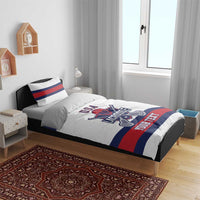 Custom United States Lacrosse Bedding Set Go Champions White Version