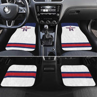 Custom United States Lacrosse Car Mats Go Champions White Version