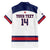 Custom United States Lacrosse Family Matching Off Shoulder Short Dress and Hawaiian Shirt Go Champions White Version
