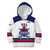 Custom United States Lacrosse Kid Hoodie Go Champions White Version