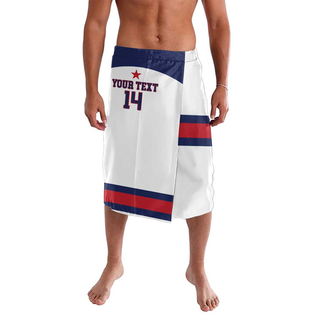 Custom United States Lacrosse Lavalava Go Champions White Version