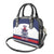 Custom United States Lacrosse Shoulder Handbag Go Champions White Version