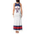 Custom United States Lacrosse Tank Maxi Dress Go Champions White Version