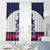 Custom United States Lacrosse Window Curtain Go Champions White Version