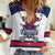 Custom United States Lacrosse Women Casual Shirt Go Champions White Version