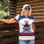 Custom United States Lacrosse Women Polo Shirt Go Champions White Version
