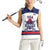 Custom United States Lacrosse Women Sleeveless Polo Shirt Go Champions White Version