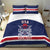 Custom United States Lacrosse Bedding Set Go Champions Blue Version