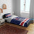 Custom United States Lacrosse Bedding Set Go Champions Blue Version