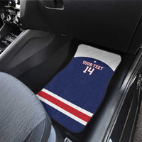 Custom United States Lacrosse Car Mats Go Champions Blue Version