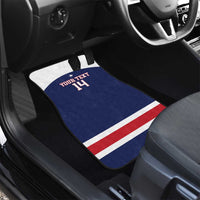 Custom United States Lacrosse Car Mats Go Champions Blue Version