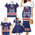 Custom United States Lacrosse Family Matching Mermaid Dress and Hawaiian Shirt Go Champions Blue Version