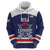 Custom United States Lacrosse Hoodie Go Champions Blue Version