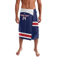 Custom United States Lacrosse Lavalava Go Champions Blue Version