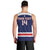 Custom United States Lacrosse Men Tank Top Go Champions Blue Version