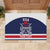 Custom United States Lacrosse Rubber Doormat Go Champions Blue Version