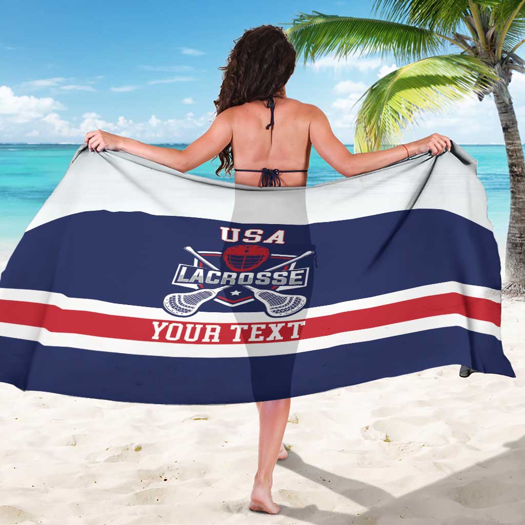 Custom United States Lacrosse Sarong Go Champions Blue Version