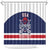 Custom United States Lacrosse Shower Curtain Go Champions Blue Version
