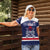 Custom United States Lacrosse Women Polo Shirt Go Champions Blue Version