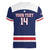 Custom United States Lacrosse Women V-Neck T-Shirt Go Champions Blue Version