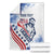 Custom United States Lacrosse Blanket 2025 Grunge Style