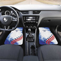 Custom United States Lacrosse Car Mats 2025 Grunge Style