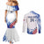 Custom United States Lacrosse Couples Matching Mermaid Dress and Long Sleeve Button Shirt 2025 Grunge Style