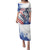 Custom United States Lacrosse Family Matching Puletasi and Hawaiian Shirt 2025 Grunge Style